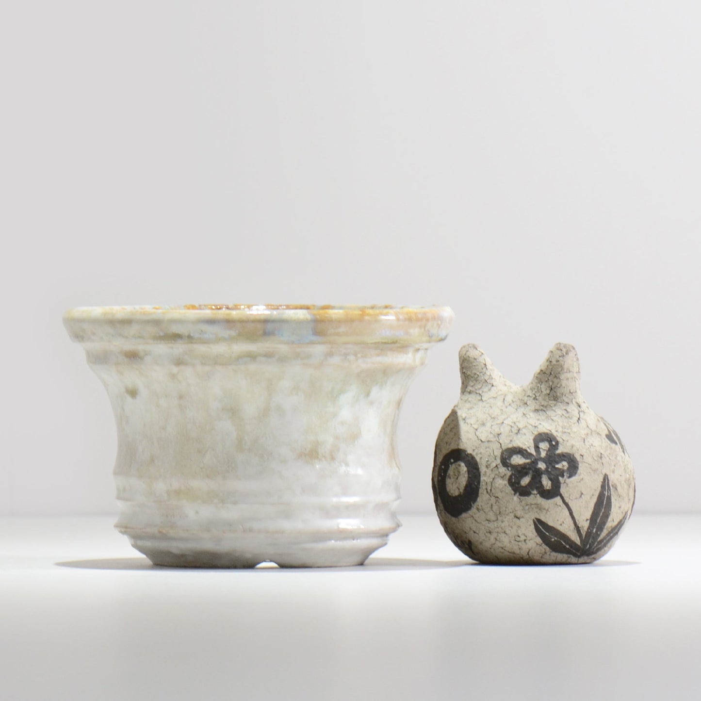 ヒノモトナツミ / 縁-ふち- / cone2_36 /  約 φ14.5cm / 植木鉢