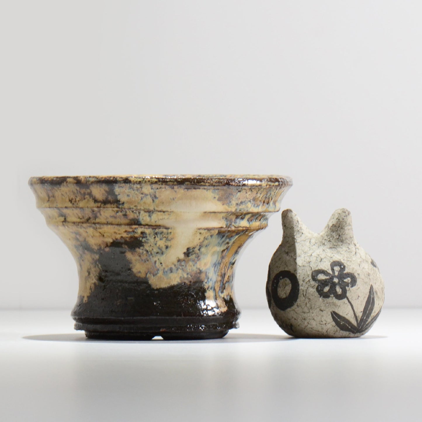 ヒノモトナツミ / 縁-ふち- / cone2_42 /  約 φ16.6cm / 植木鉢