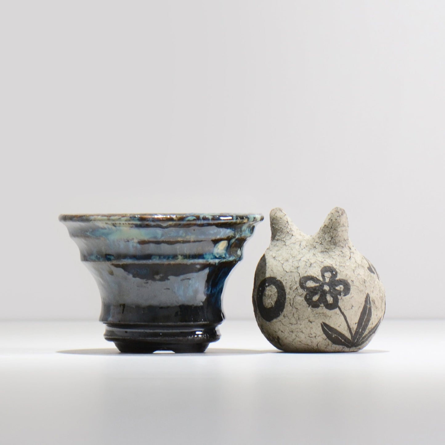 ヒノモトナツミ / 縁-ふち- / cone2_08 /  約 φ11.5cm / 植木鉢