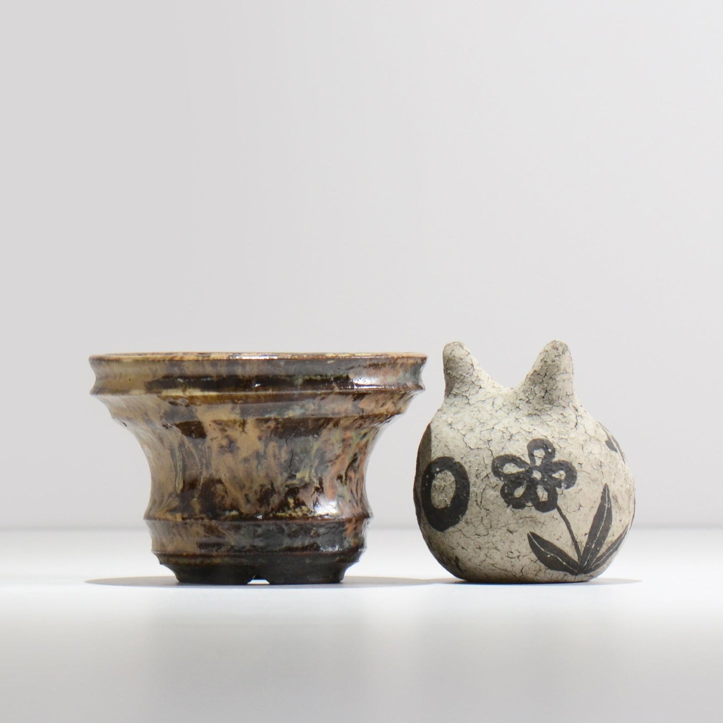 ヒノモトナツミ / 縁-ふち- / cone2_09 /  約 φ11.6cm / 植木鉢