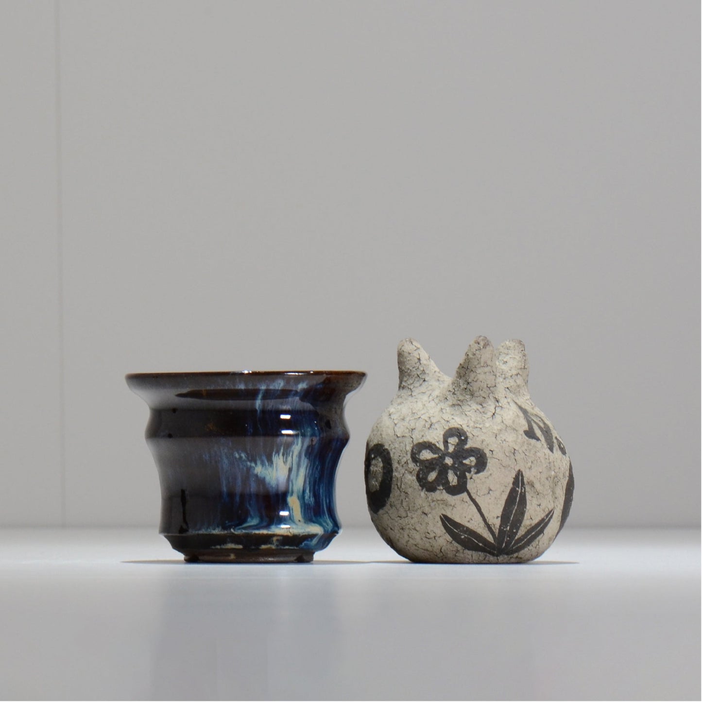 ヒノモトナツミ / 縁-ふち- /cone3_fu04_xs/ 約φ8.9cm / 植木鉢