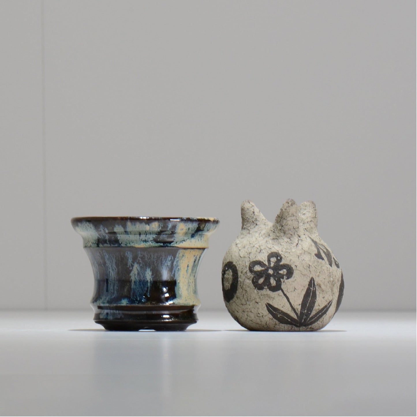 ヒノモトナツミ / 縁-ふち- /cone3_fu07_s/ 約φ9.4cm / 植木鉢