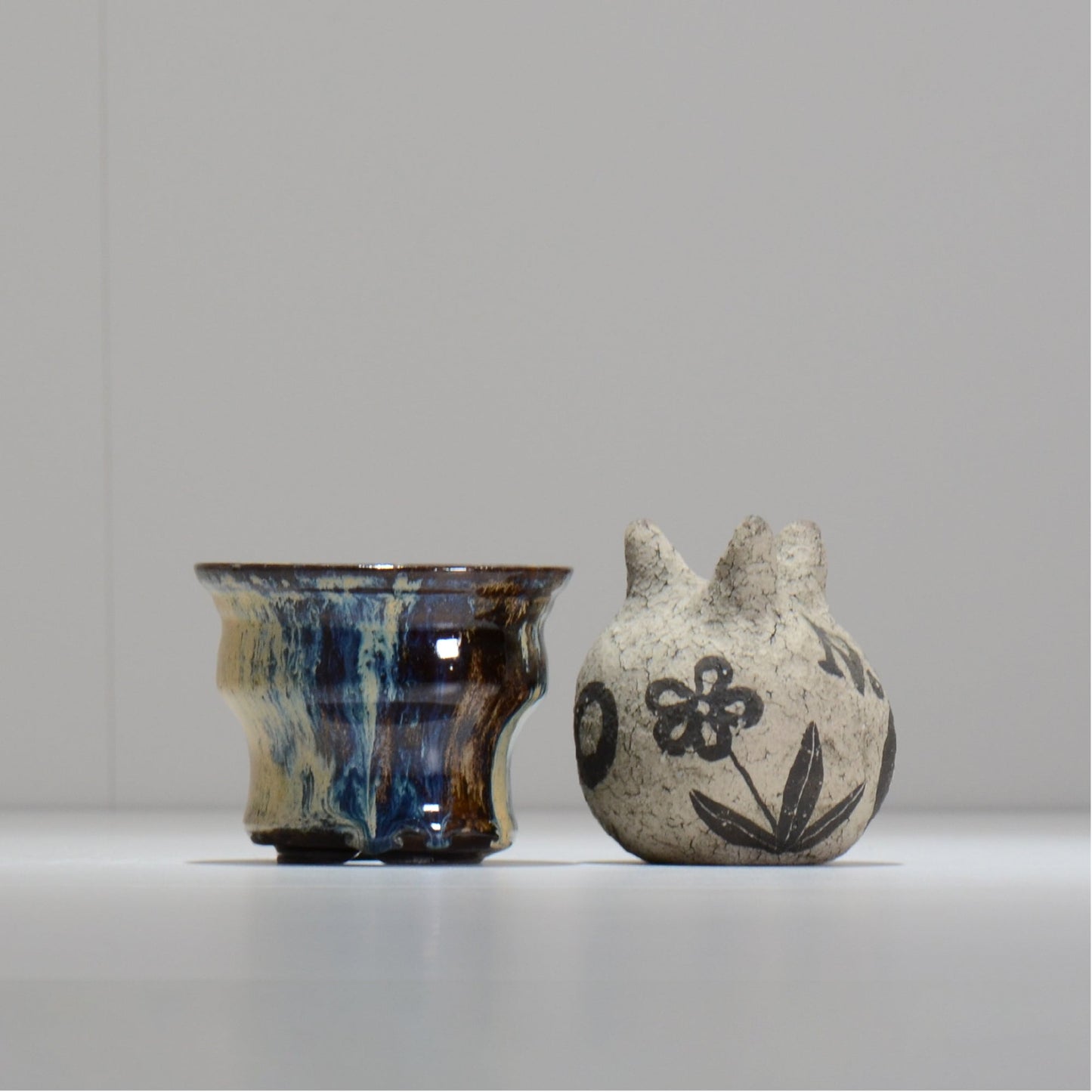 ヒノモトナツミ / 縁-ふち- /cone3_fu10_s/ 約φ9cm / 植木鉢