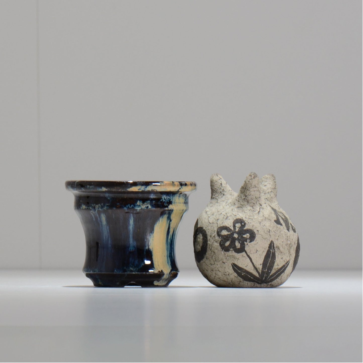 ヒノモトナツミ / 縁-ふち- /cone3_fu17_s/ 約φ9.6cm / 植木鉢