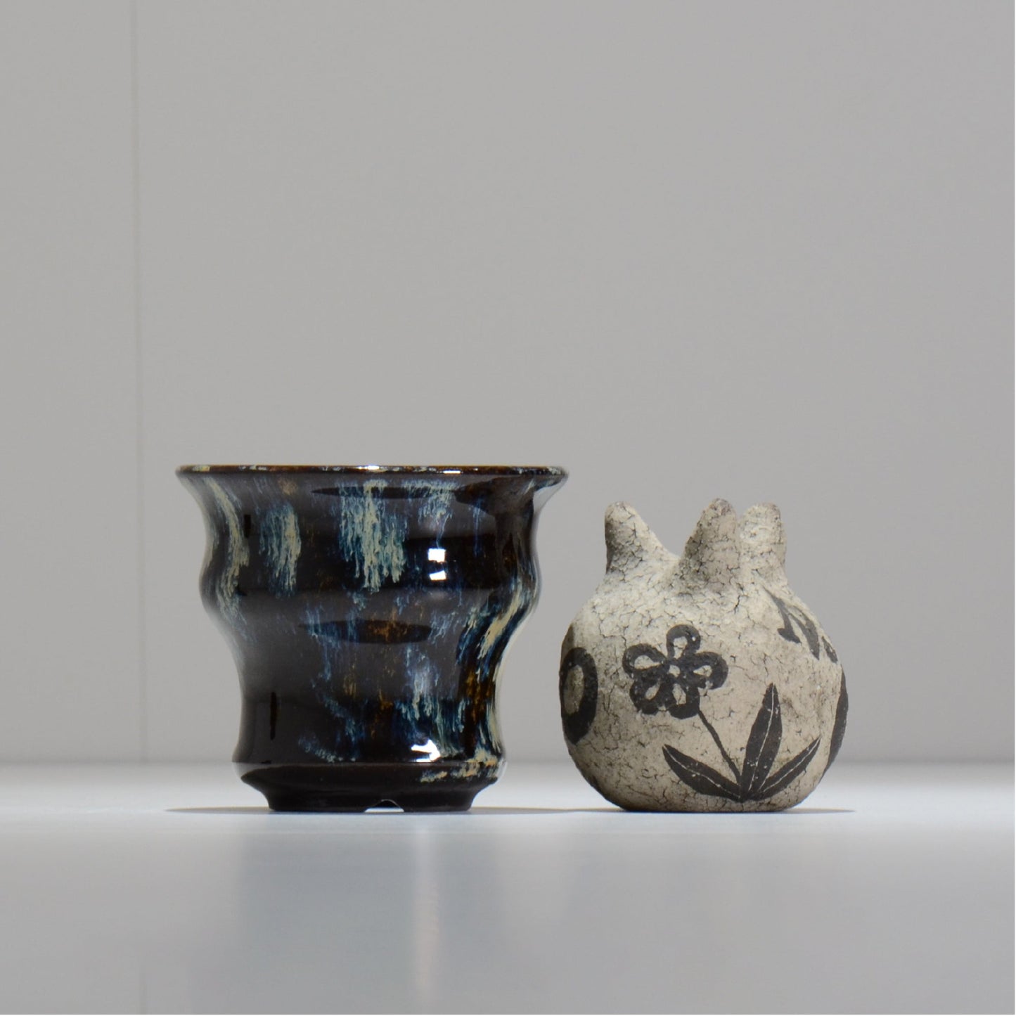 ヒノモトナツミ / 縁-ふち- /cone3_fu23_s/ 約φ10.5cm / 植木鉢