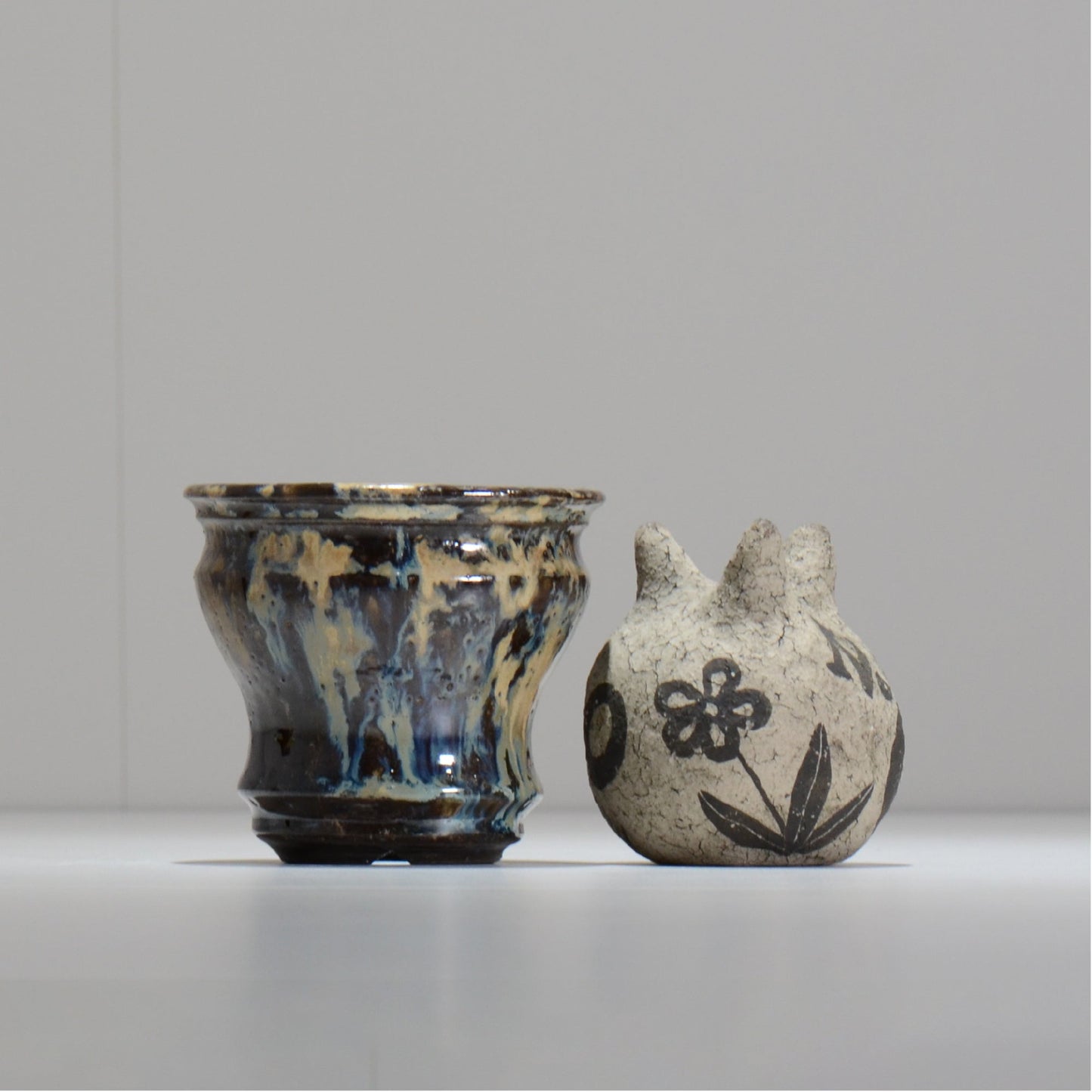 ヒノモトナツミ / 縁-ふち- /cone3_fu24_s/ 約φ10.1cm / 植木鉢