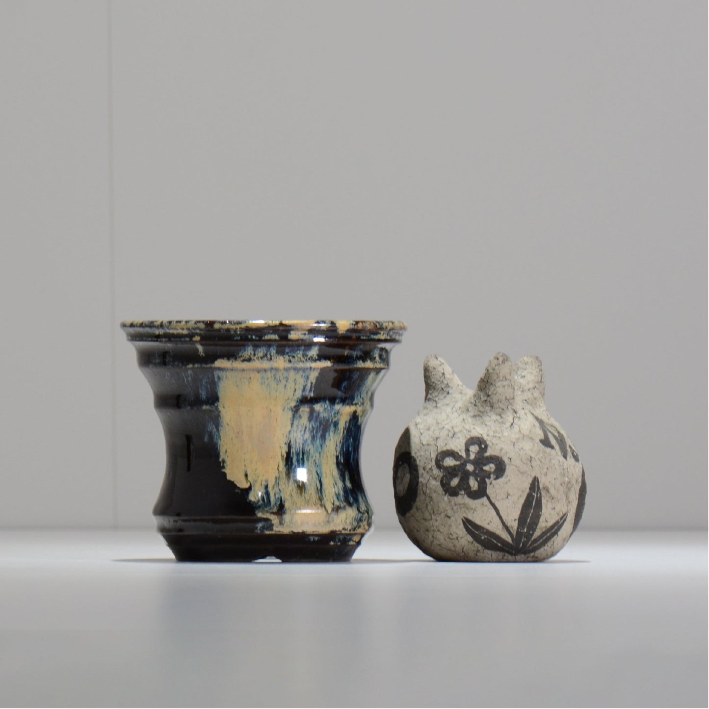 ヒノモトナツミ / 縁-ふち- /cone3_fu32_s/ 約φ11.2cm / 植木鉢