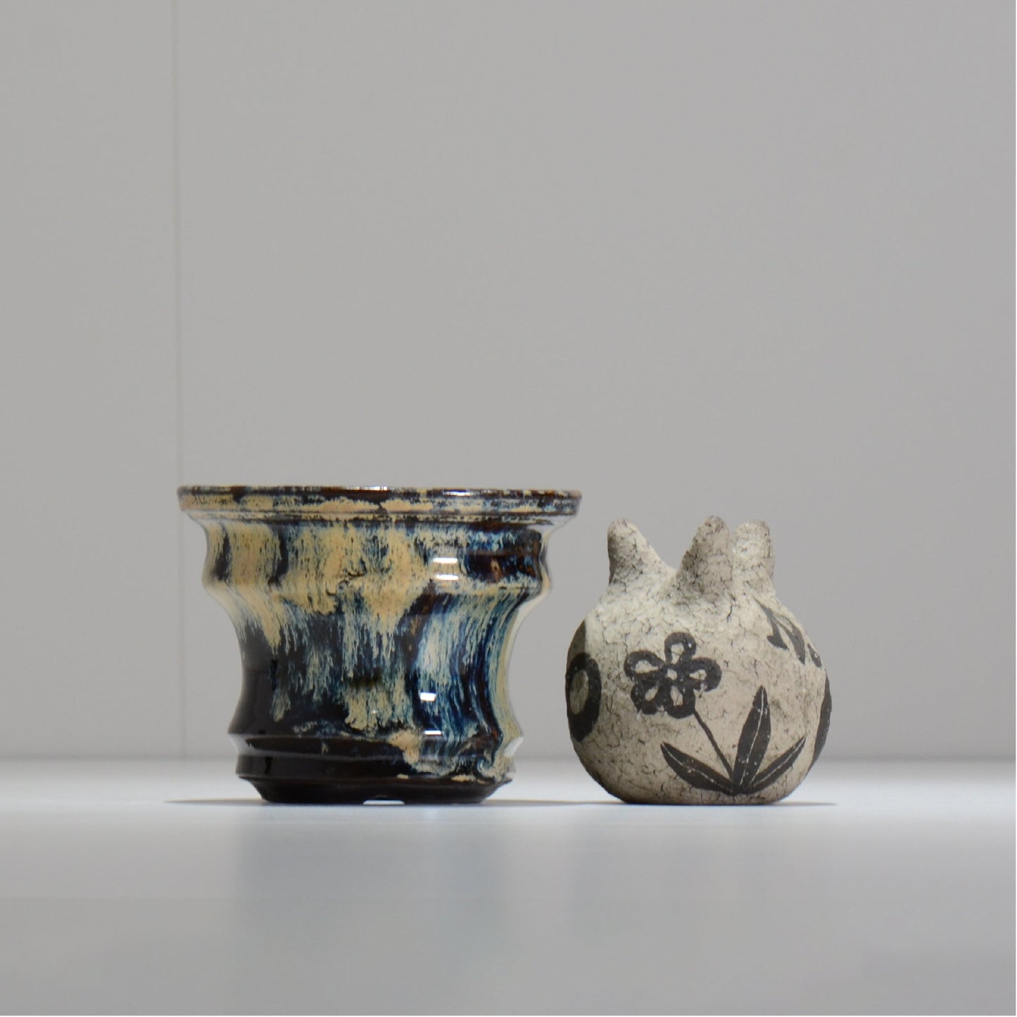 ヒノモトナツミ / 縁-ふち- /cone3_fu33_s/ 約φ11.7cm / 植木鉢