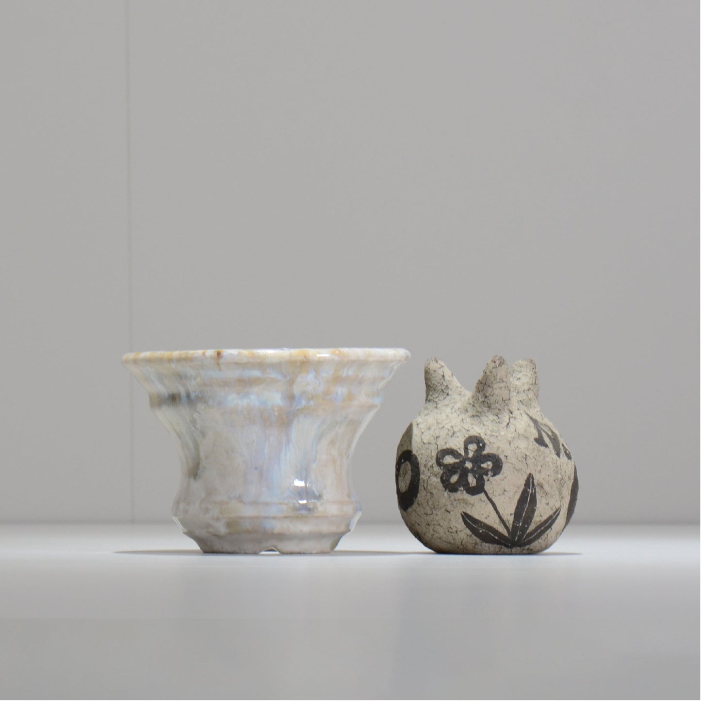 ヒノモトナツミ / 縁-ふち- /cone3_fu34_m/ 約φ12.2cm / 植木鉢