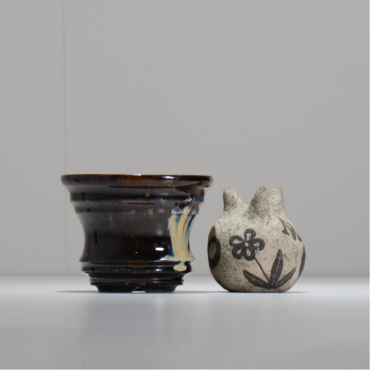 ヒノモトナツミ / 縁-ふち- /cone3_fu38_s/ 約φ12cm / 植木鉢