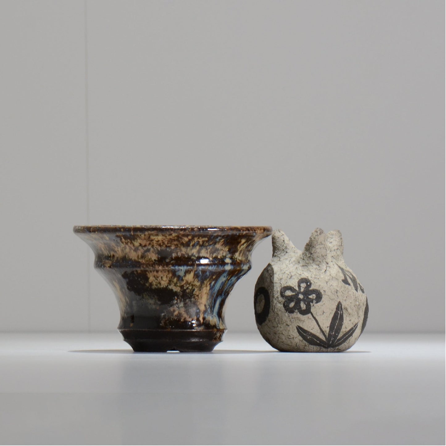 ヒノモトナツミ / 縁-ふち- /cone3_fu42_m/ 約φ12.6cm / 植木鉢