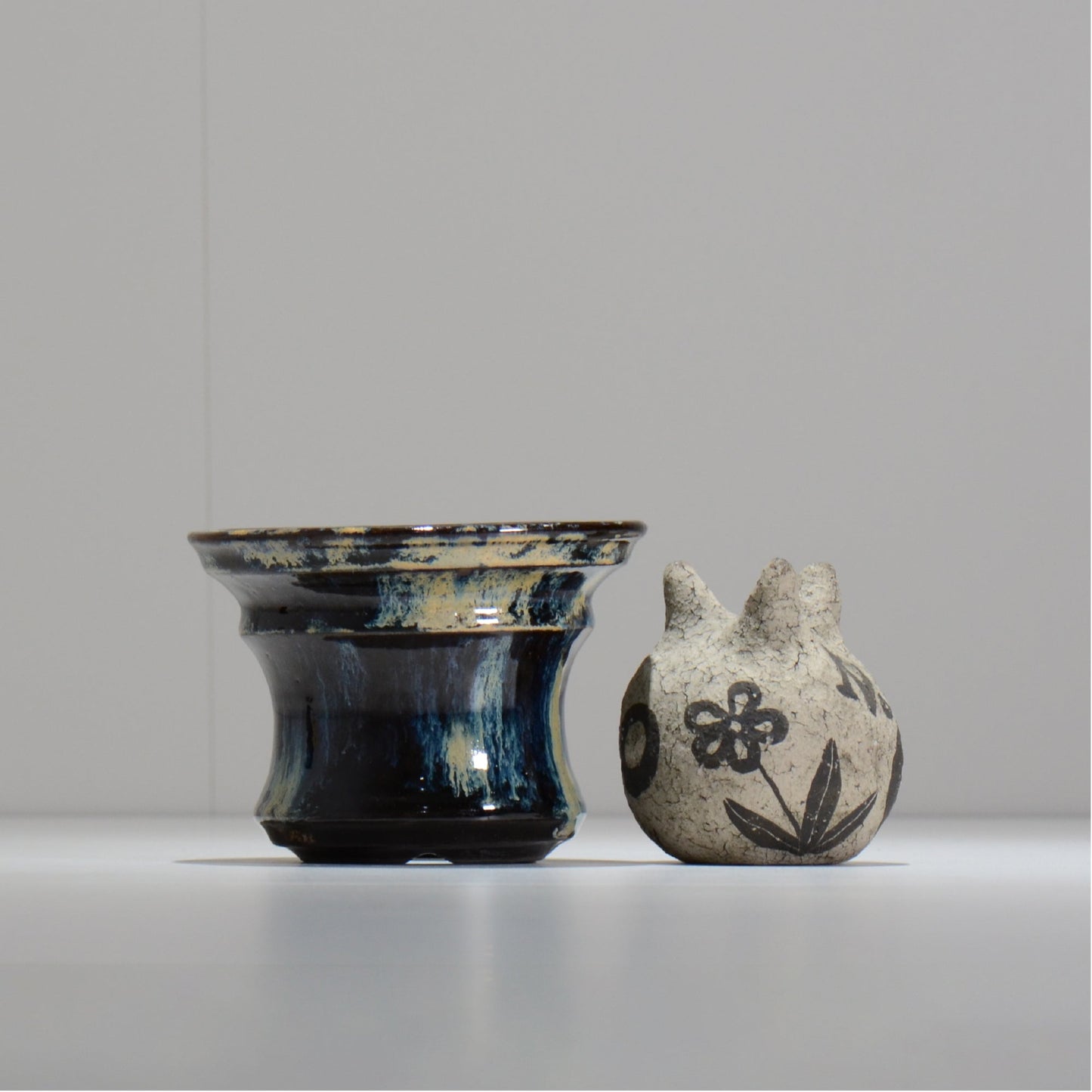 ヒノモトナツミ / 縁-ふち- /cone3_fu43_m/ 約φ12.5cm / 植木鉢