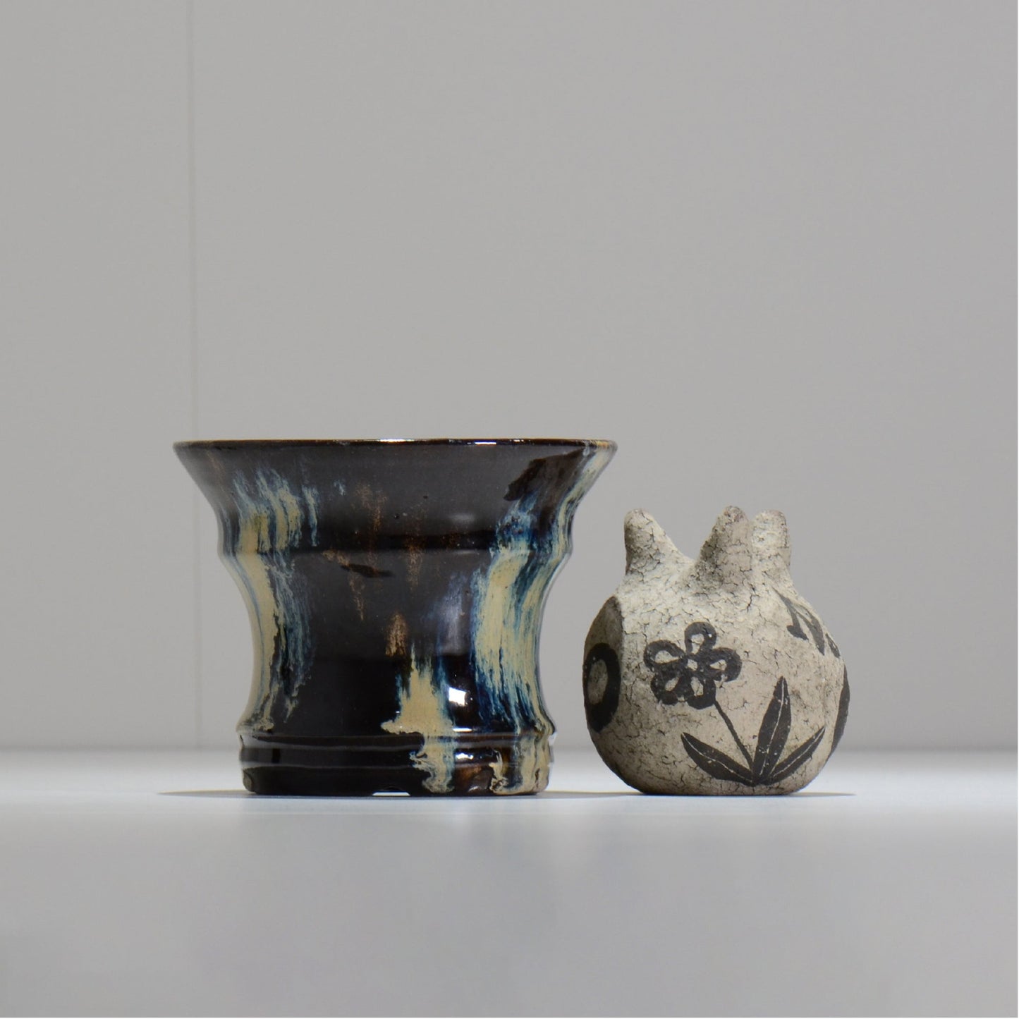 ヒノモトナツミ / 縁-ふち- /cone3_fu44_m/ 約φ13cm / 植木鉢