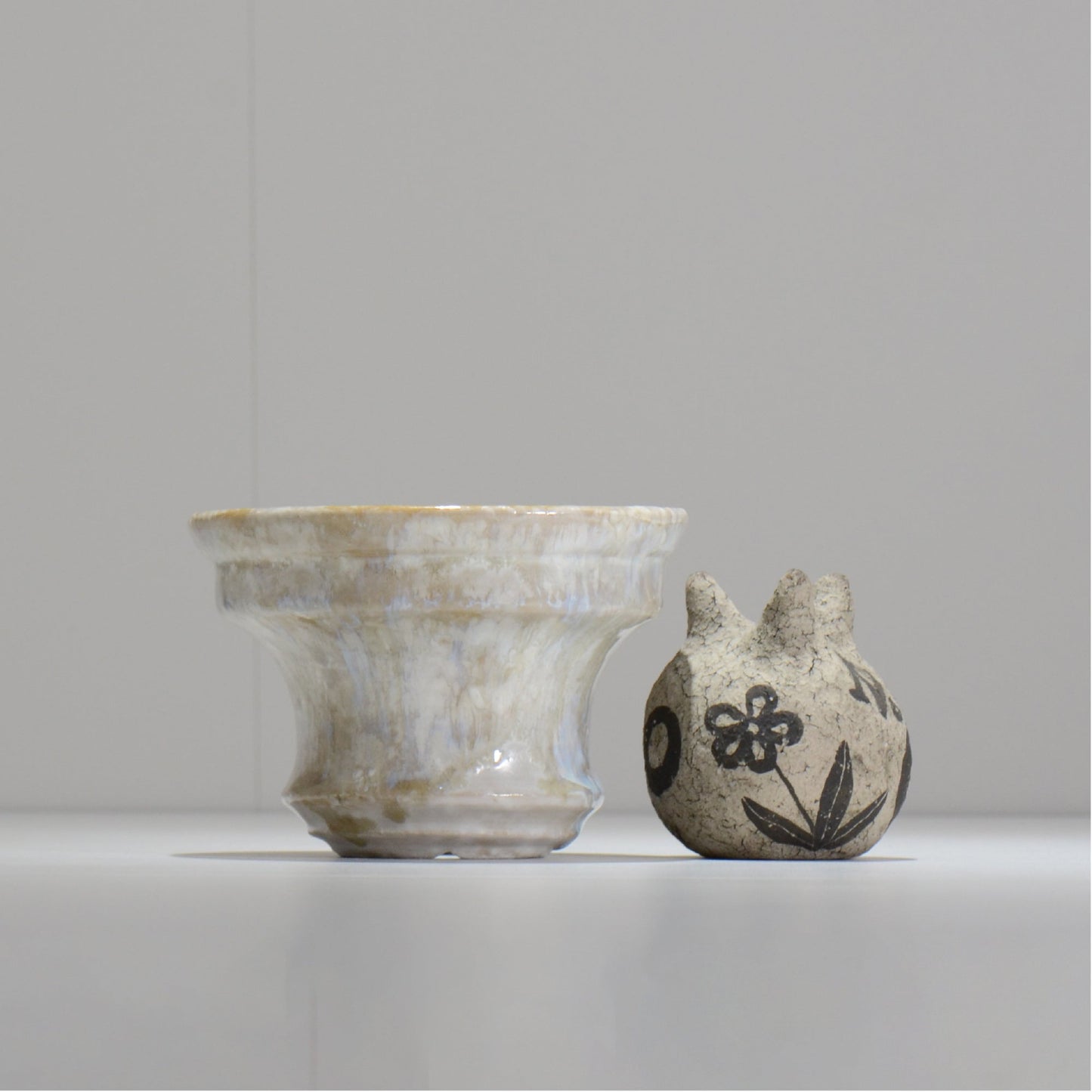 ヒノモトナツミ / 縁-ふち- /cone3_fu49_m/ 約φ14.2cm / 植木鉢