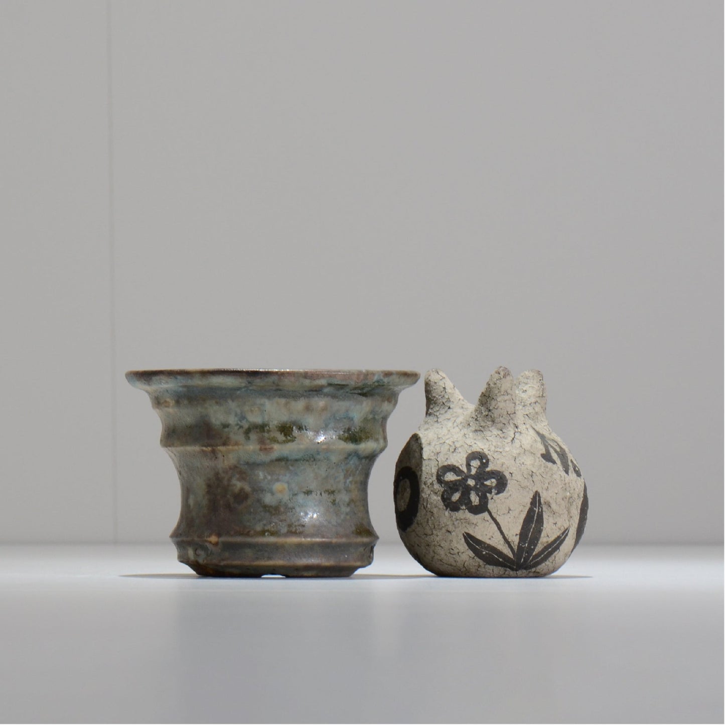 ヒノモトナツミ / 鈍-にび- /cone3_ni01_s/ 約φ11.7cm / 植木鉢