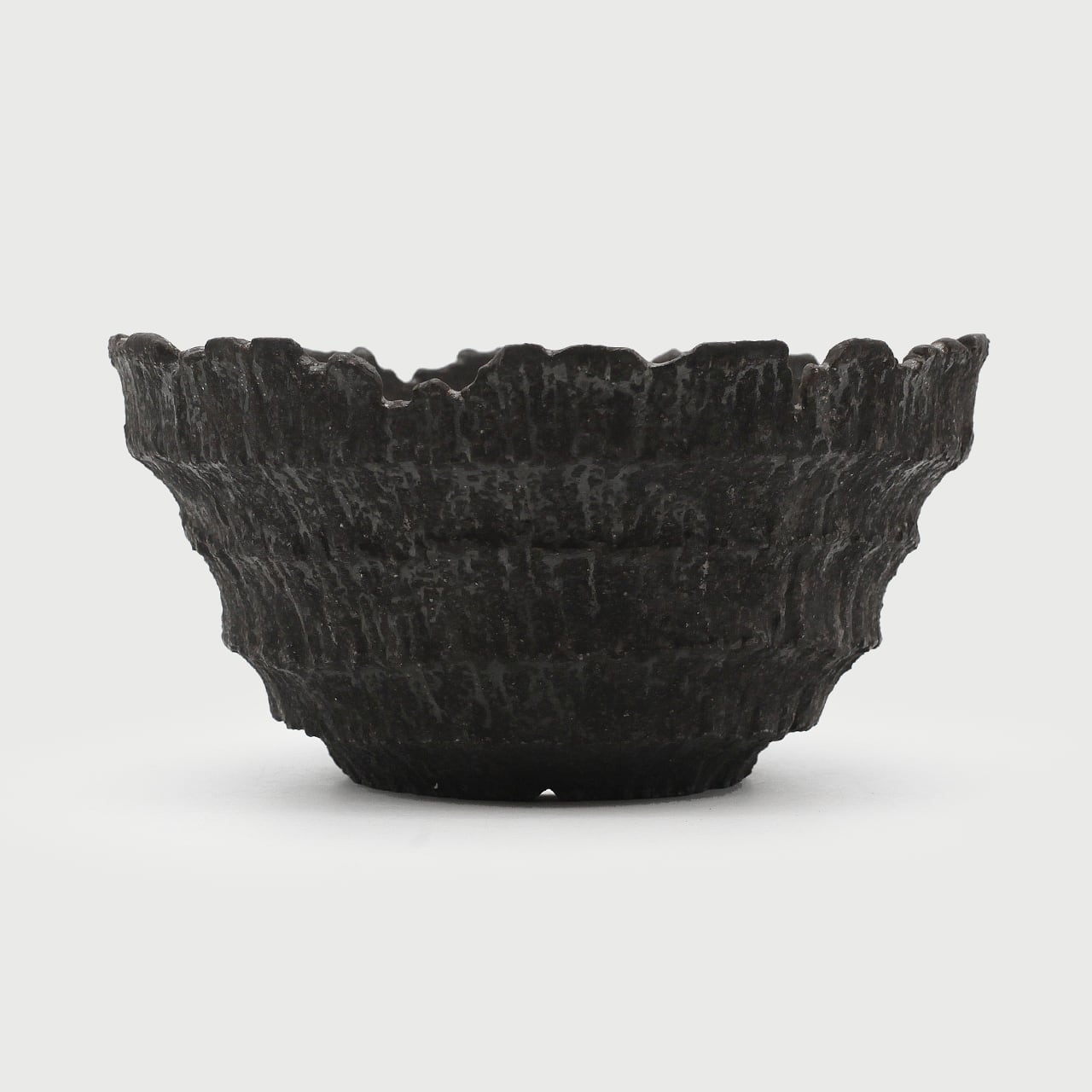菊地元野 / AVOCADO BORDER ブラック 04/XL/ 約φ19cm / 植木鉢