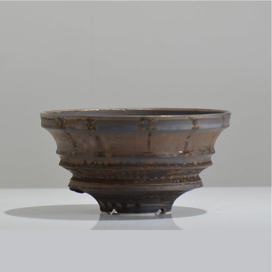 陶房Kibi / マルチエッジS008_01 / L / 約 φ18.7cm / 植木鉢