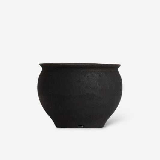I - moniee / KUROKINUN06 - 05 / 約 φ10.5cm / 植木鉢