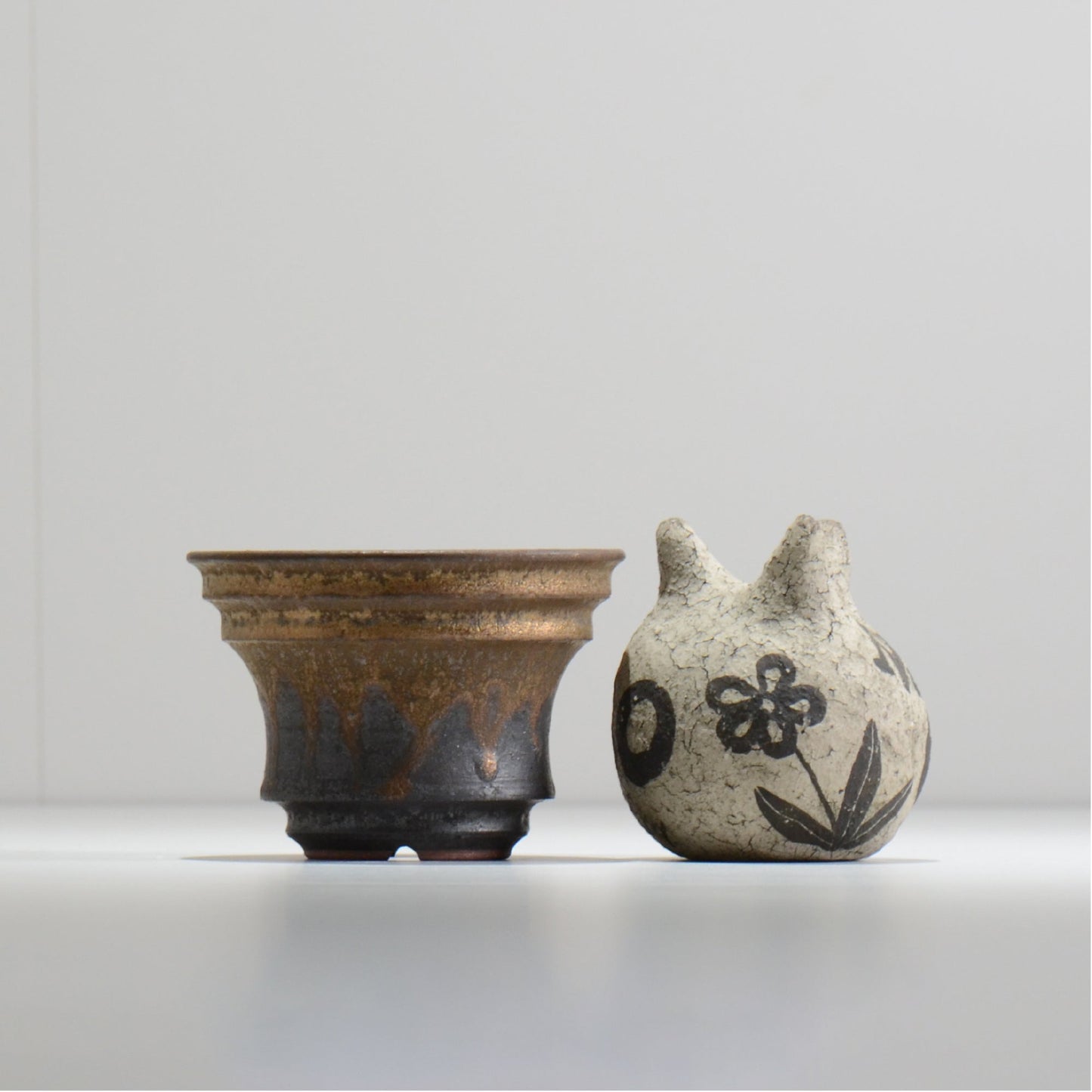 fuclay / FUCLAY black / fb2_02_s / 約 φ10.7cm / 植木鉢