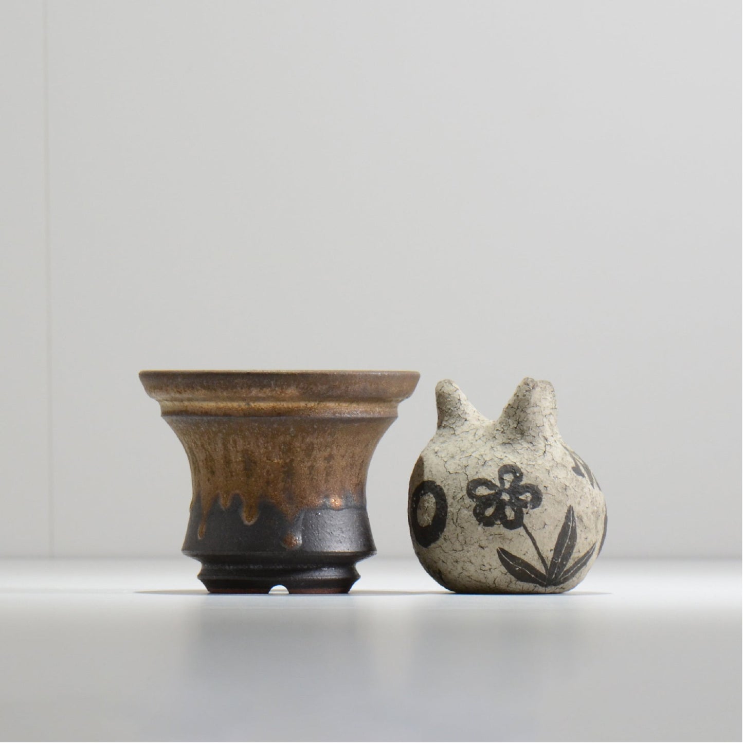 fuclay / FUCLAY black / fb2_08_s / 約 φ10.7cm / 植木鉢