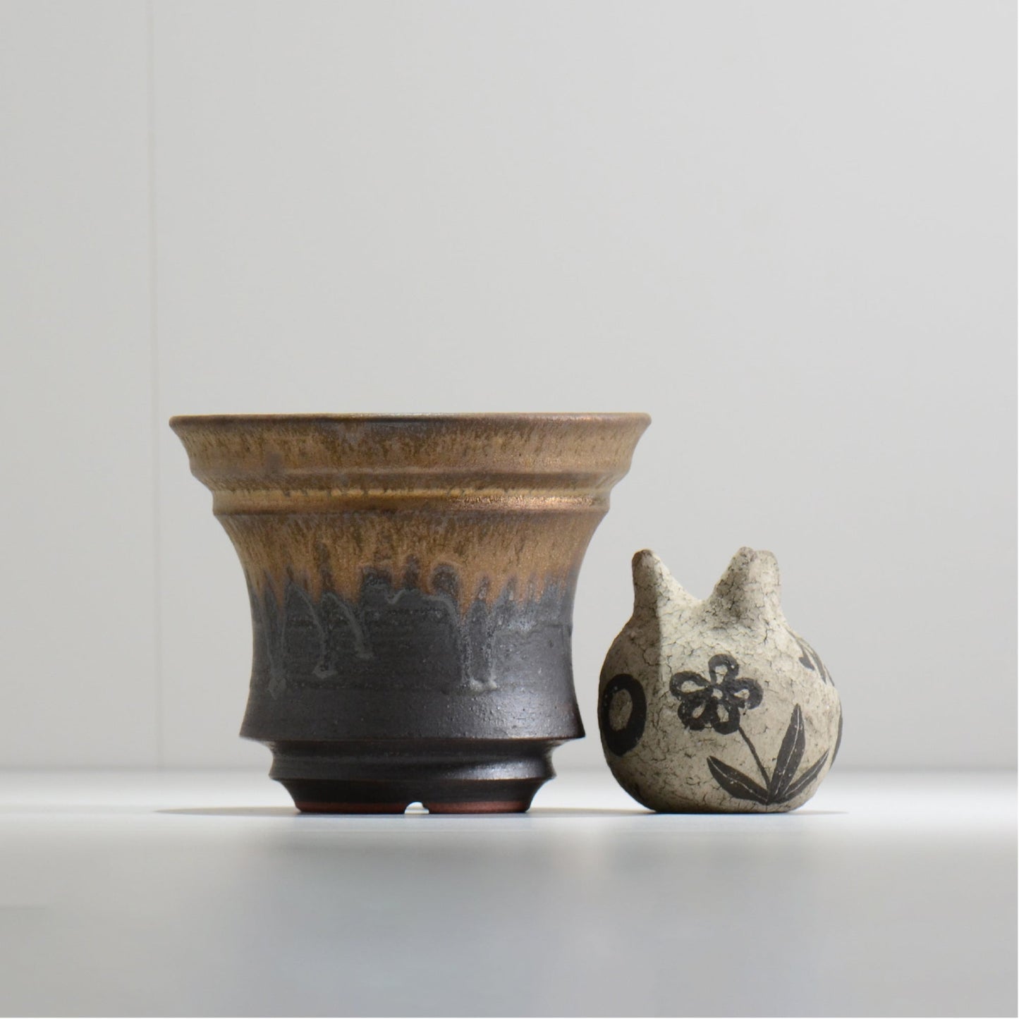 fuclay / FUCLAY black / fb2_14_m / 約 φ15cm / 植木鉢