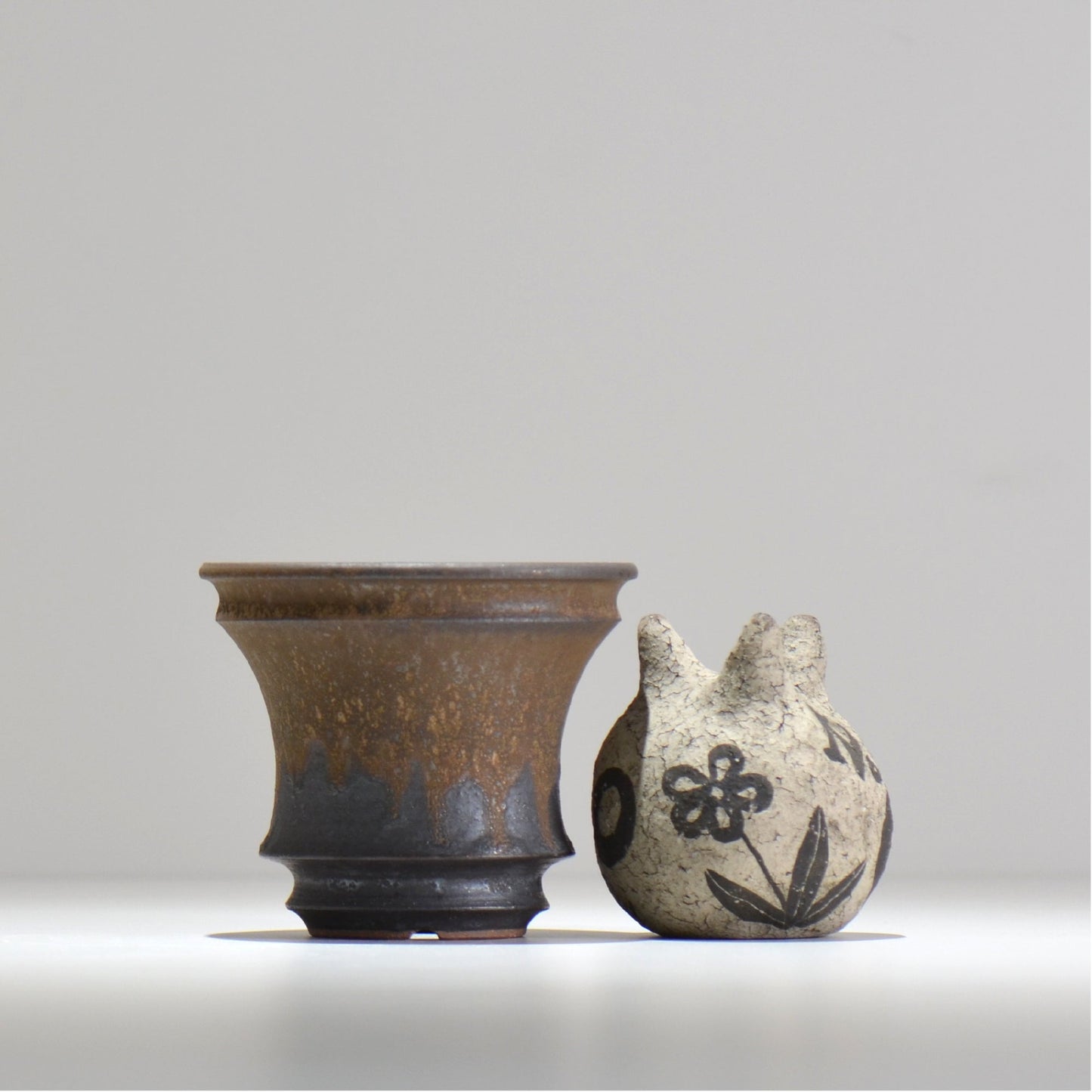 fuclay / FUCLAY black / fb3_04_s / 約 φ11cm / 植木鉢