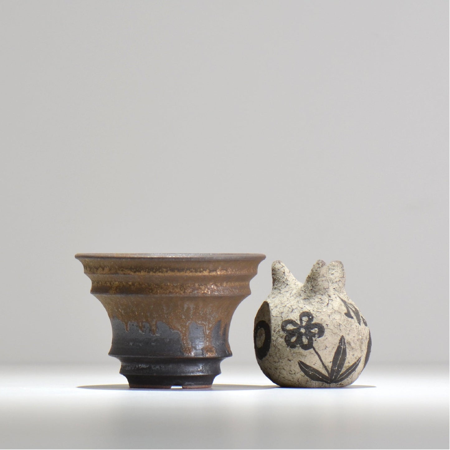 fuclay / FUCLAY black / fb3_06_s/ 約 φ12.2cm / 植木鉢