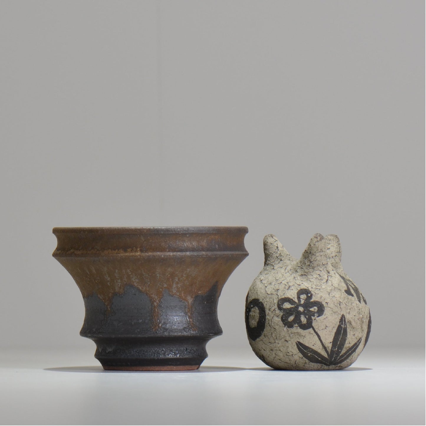 fuclay / FUCLAY black / fb3_09_s/ 約 φ11.5cm / 植木鉢