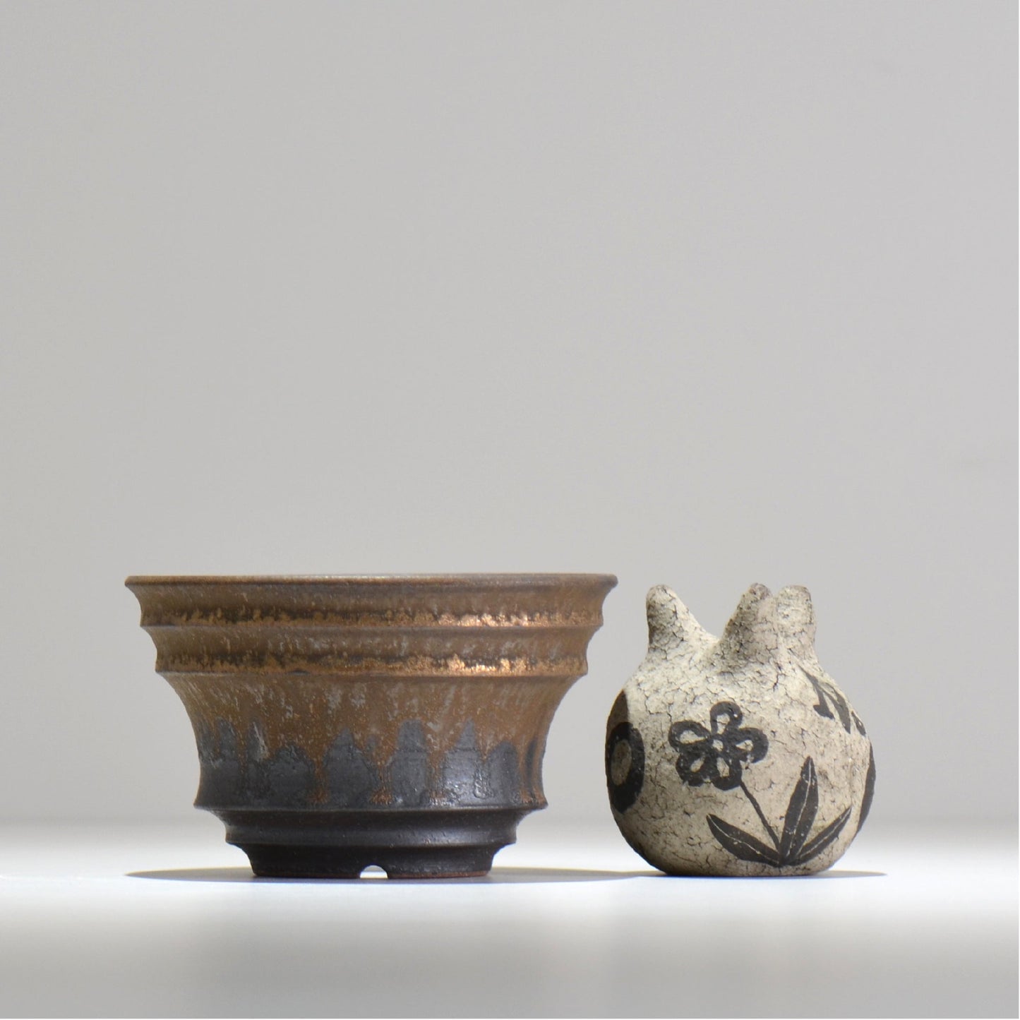 fuclay / FUCLAY black / fb3_15_m / 約 φ13.7cm / 植木鉢