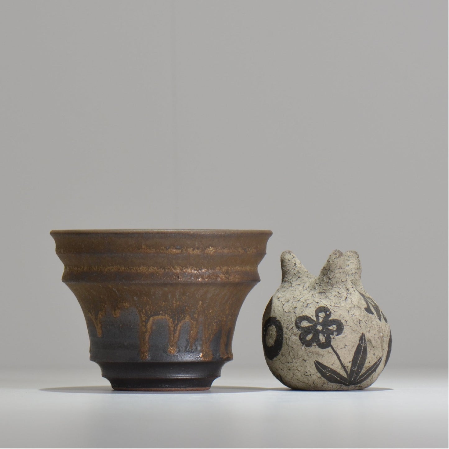 fuclay / FUCLAY black / fb3_16_m / 約 φ12.8cm / 植木鉢