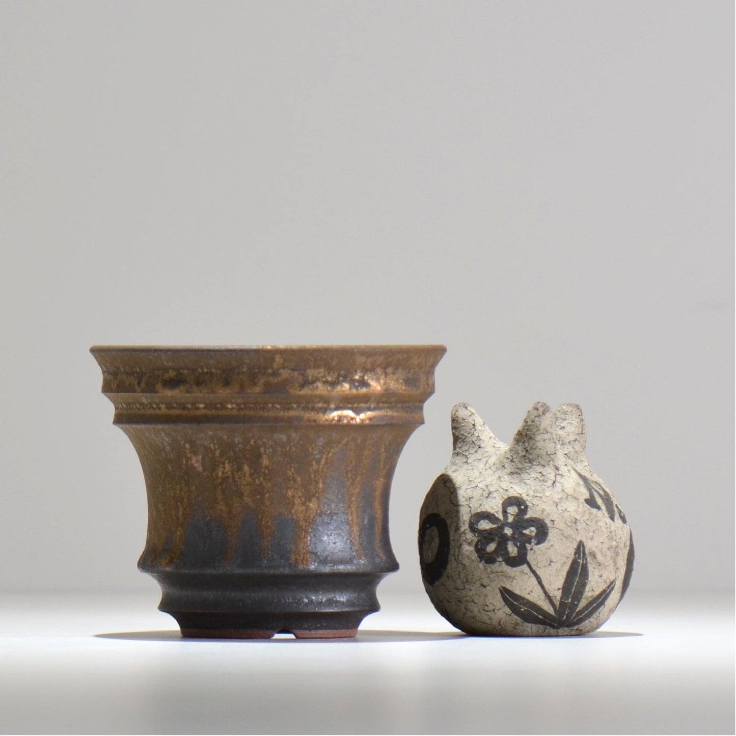 fuclay / FUCLAY black / fb3_22_m / 約 φ12.3cm / 植木鉢