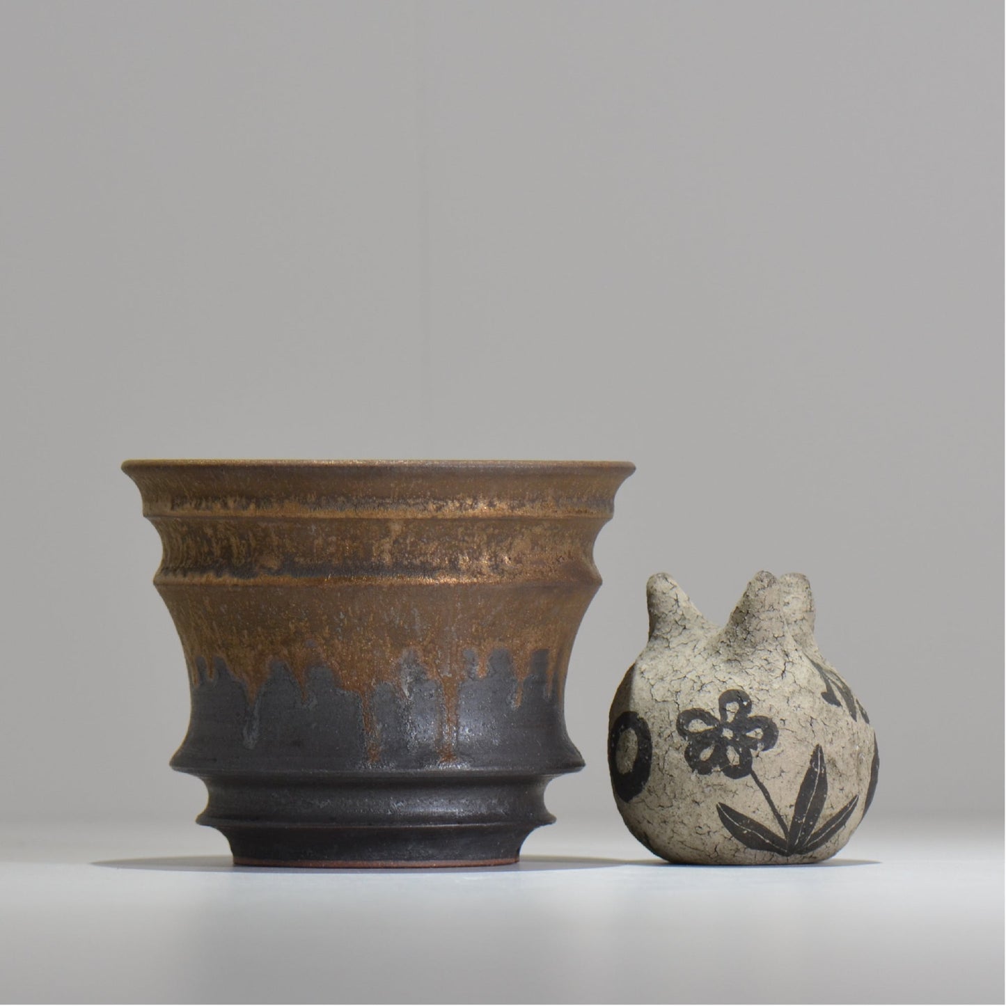 fuclay / FUCLAY black / fb3_29_m / 約 φ14cm / 植木鉢