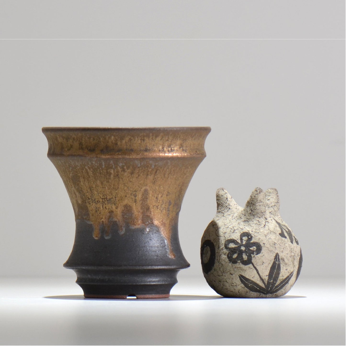 fuclay / FUCLAY black / fb3_30_m / 約 φ12.5cm / 植木鉢