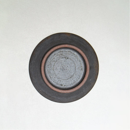 fuclay / FUCLAY black / fbp_01_s / 約 φ12cm / 鉢受け皿