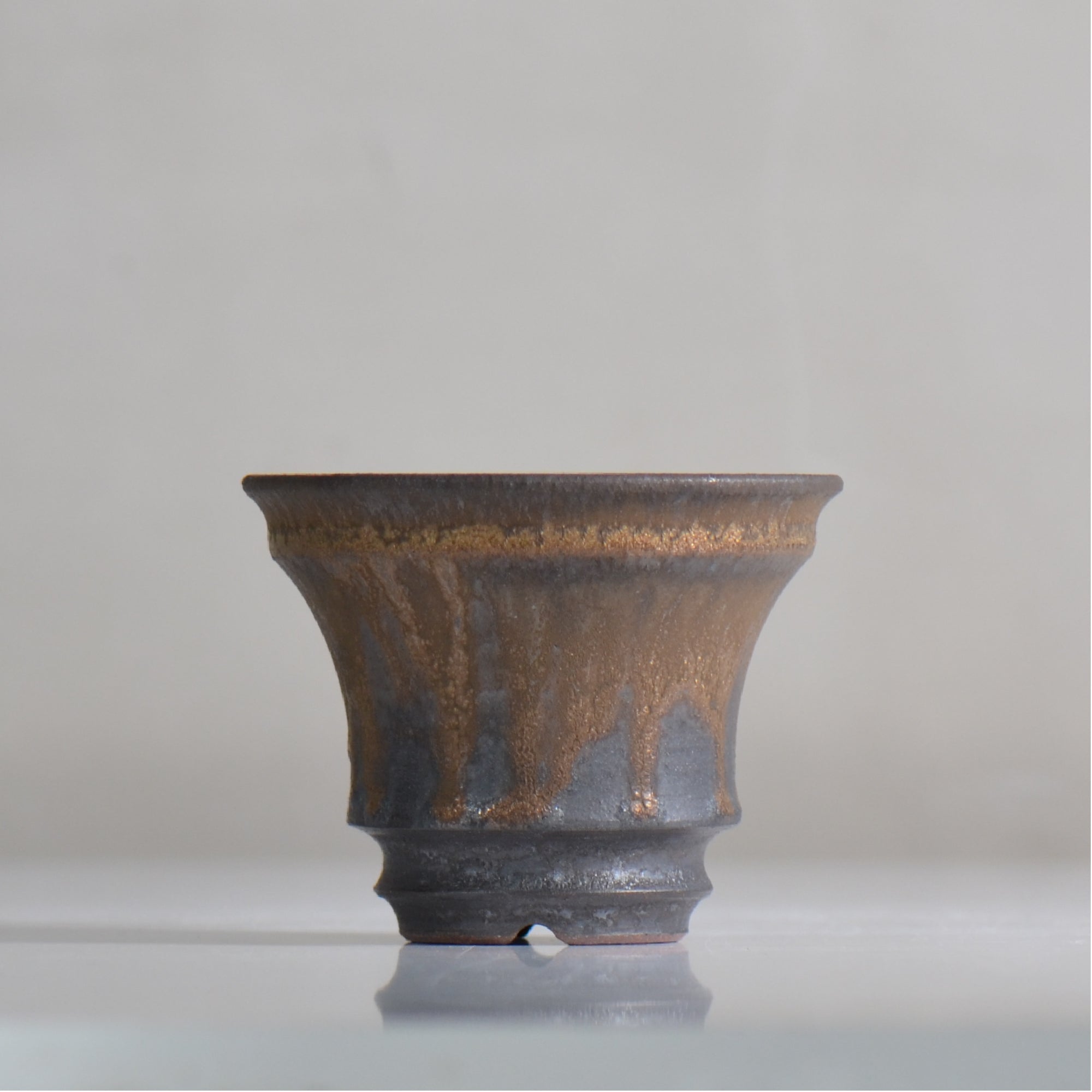 黒釉 内金吹 小付 小鉢 5口 未使用 fuclay / FUCLAY black / fu4_fb01_s / 約 φ10.5cm / 植木鉢 – ハチラボ