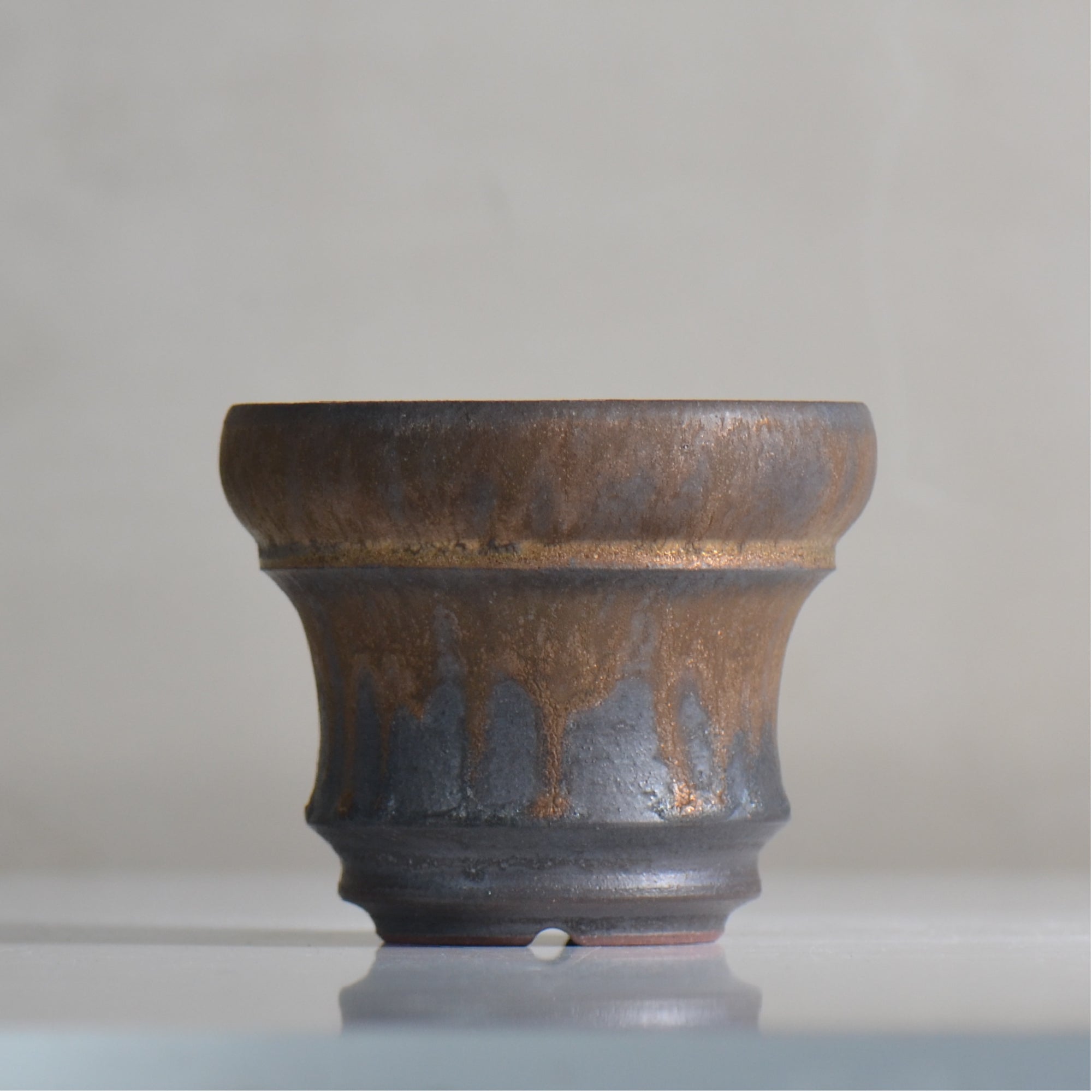 fuclay / FUCLAY black / fu4_fb05_s / 約 φ11.7cm / 植木鉢 – ハチラボ