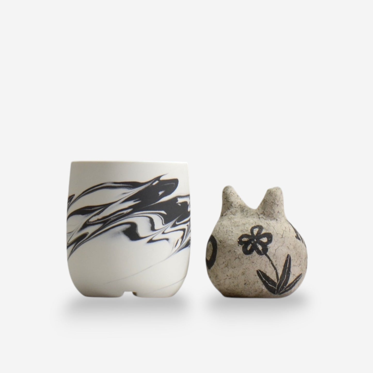 山本真郎 / 白仙-hakusen005 / S / 約φ8.3cm / 植木鉢