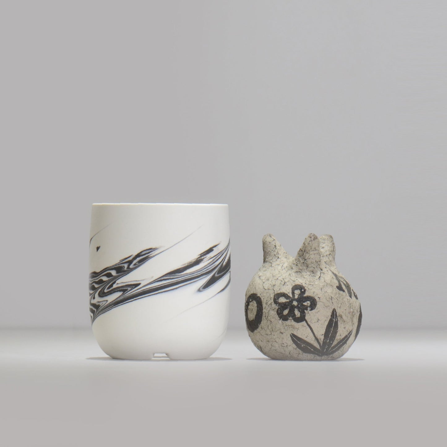 山本真郎 / 白仙-hakusen008 / S / 約φ8.5cm / 植木鉢