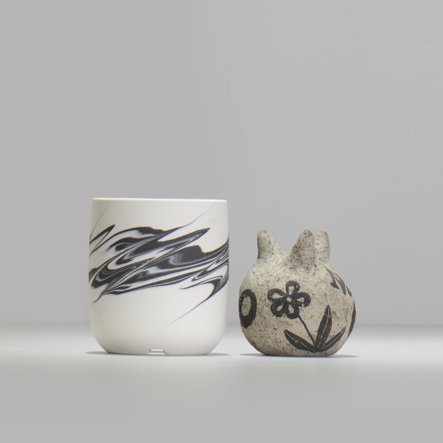 山本真郎 / 白仙-hakusen010 / S / 約φ8.3cm / 植木鉢