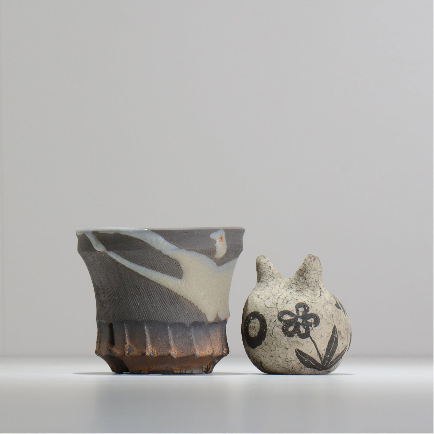 穂髙隆児 /hekiun01_06/ 約φ11.7cm / 植木鉢