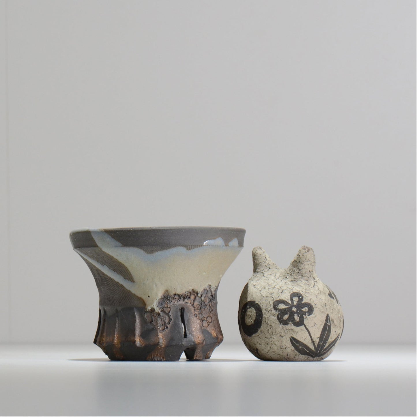 穂髙隆児 /hekiun01_07/ 約φ12.6cm / 植木鉢