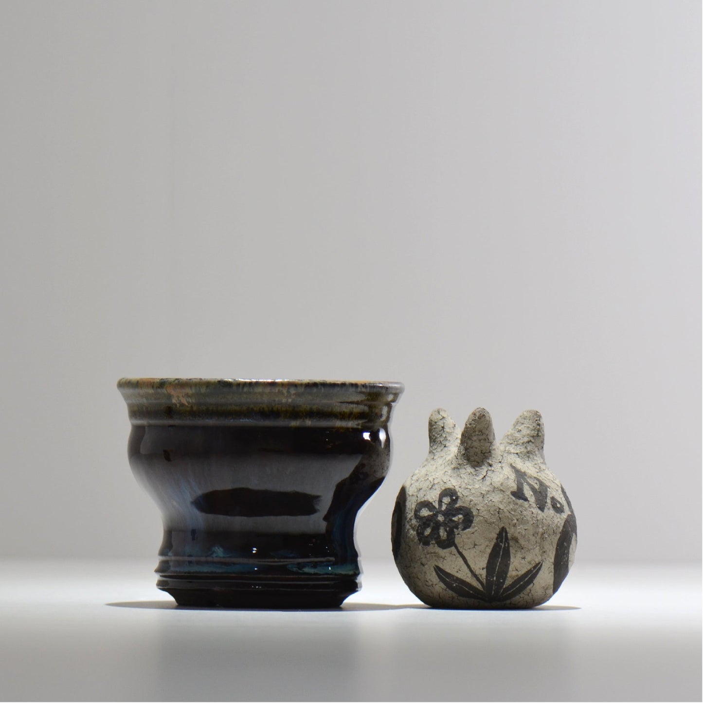 ヒノモトナツミ / 縁-ふち- / hn02_fc07_s / 約φ11.5cm / 植木鉢