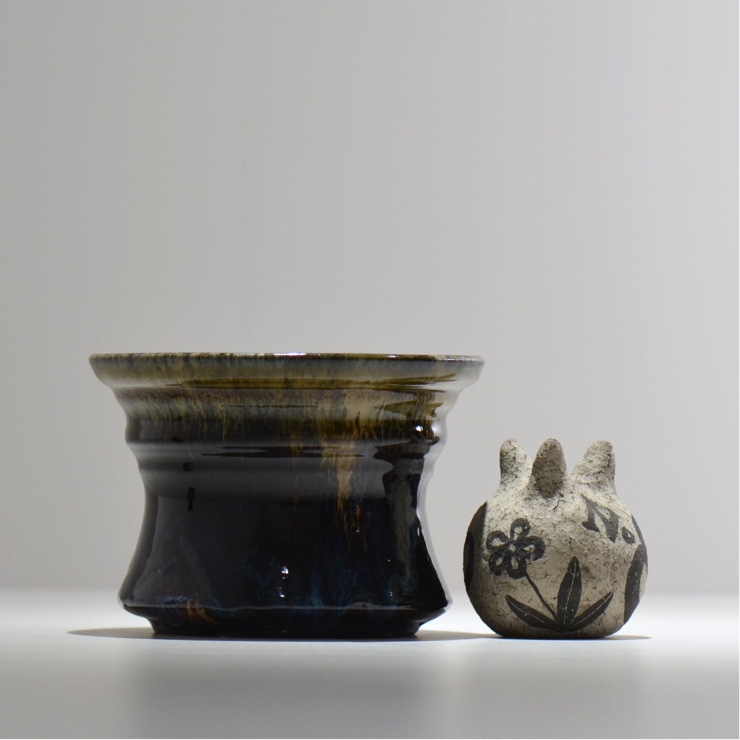 ヒノモトナツミ / 鈍-にび- / hn02_nb26_l / 約φ16.5cm / 植木鉢