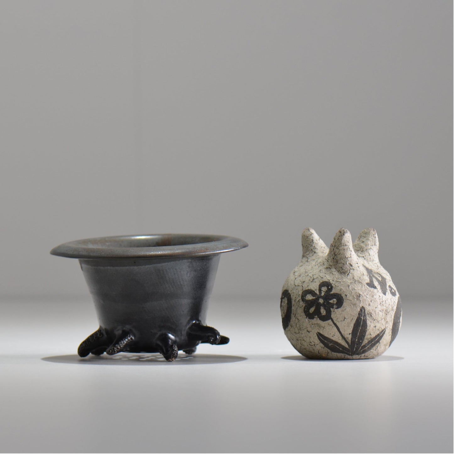 陶芸家イカンソク / ik_007 / 約φ12.4cm / 植木鉢