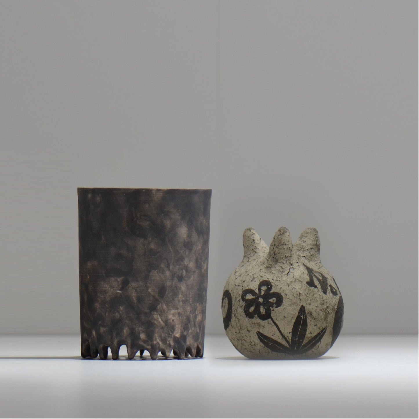 陶芸家イカンソク / ik_020 / 約φ8.2cm / 植木鉢