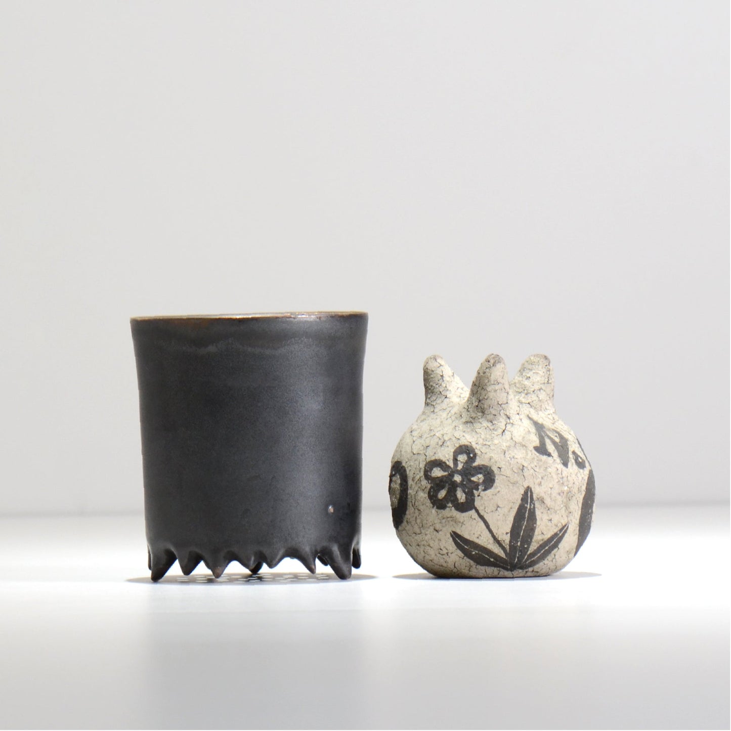 陶芸家イカンソク / ik_014 / 約φ9cm / 植木鉢