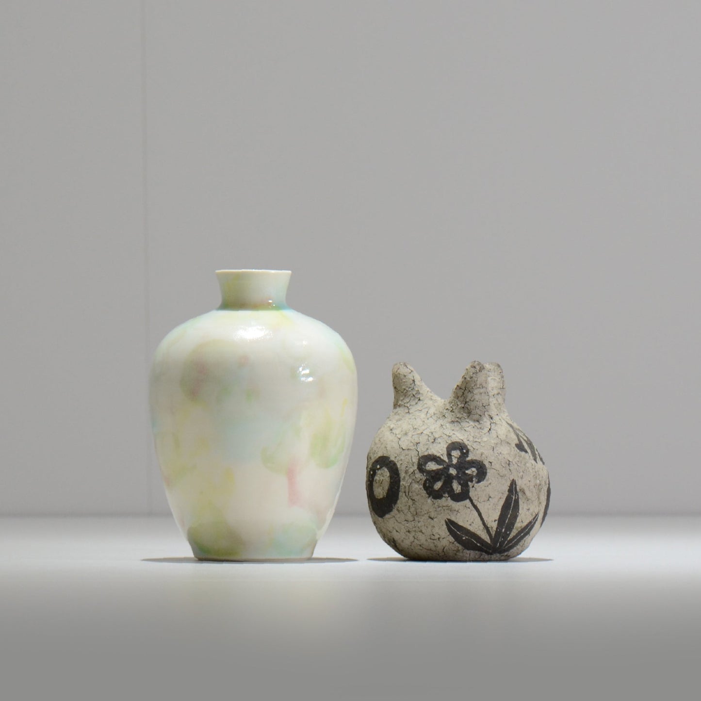 陶芸家イカンソク / 一輪挿し / ik_ichi01 / 約φ8.7cm / 花瓶