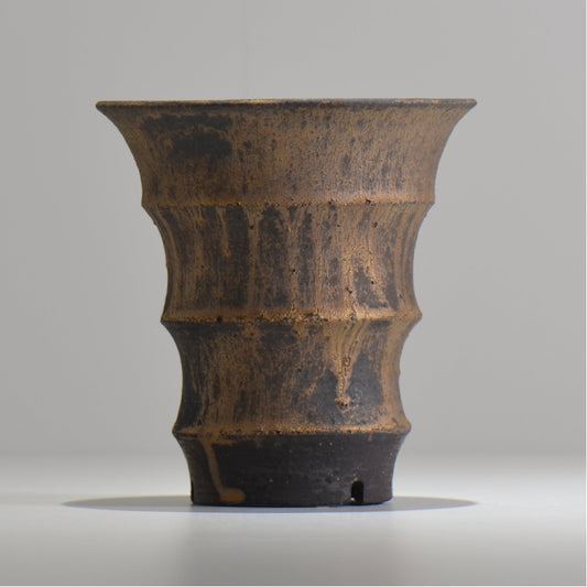 I - moniee / KUROKINUN/ im_kk01_m/ 約 φ15cm / 植木鉢