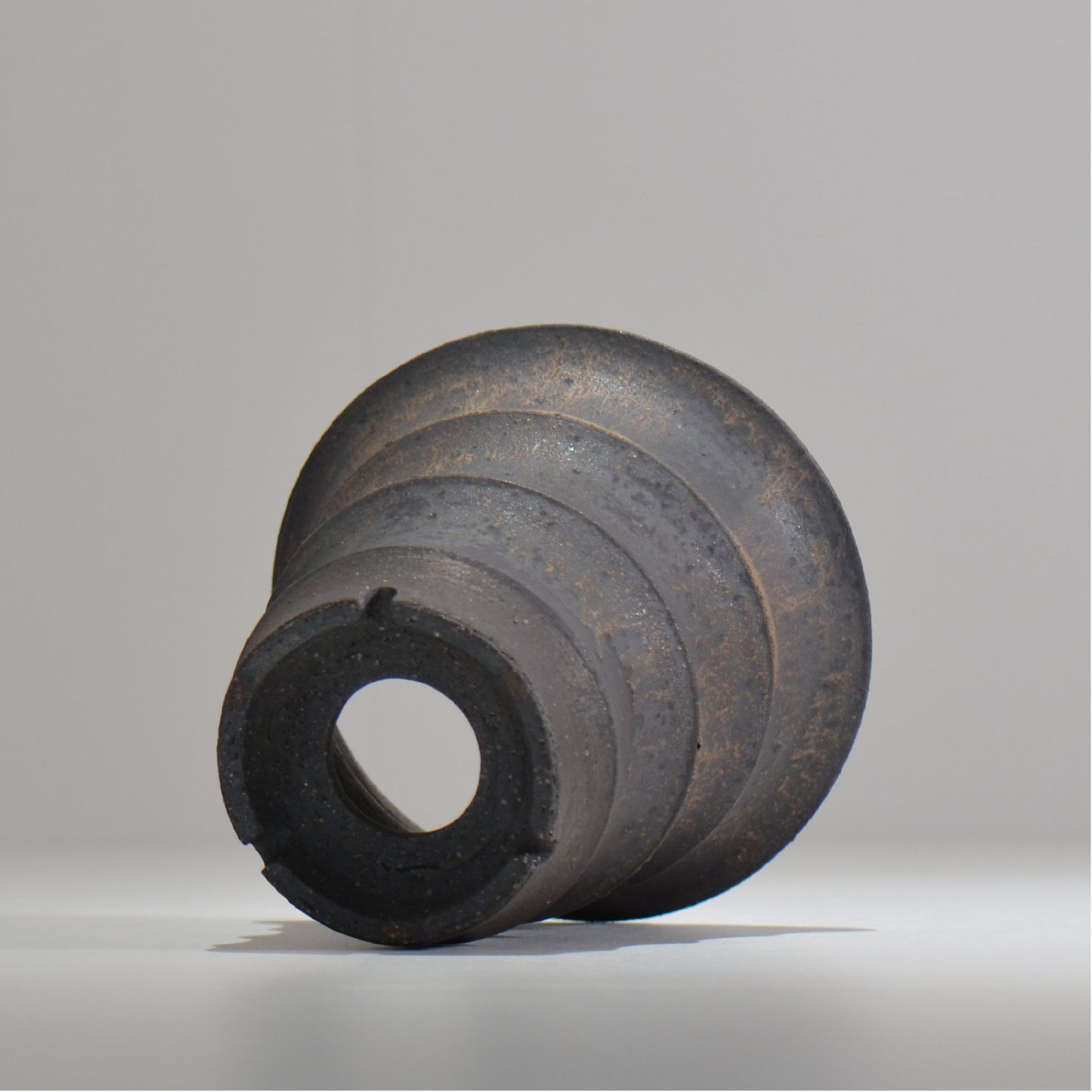I - moniee / KUROKINUN/ im_kk03_m / 約 φ14.7cm / 植木鉢