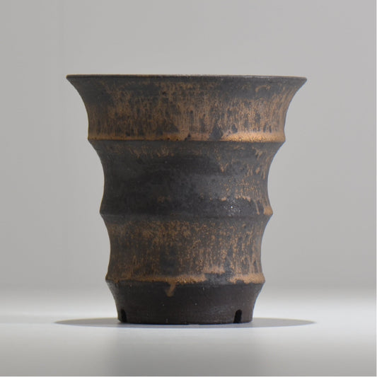 I - moniee / KUROKINUN/ im_kk05_m / 約 φ14.5cm / 植木鉢